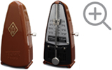 WITTNER® Metronome Taktell® Piccolo mahogany-brown No. 831