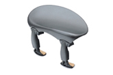 WITTNER® - Chin Rest Augsburg for Viola, Centered mounting, Height and Tilt adjustable