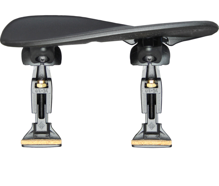 WITTNER® - Chin Rest Augsburg for Violin, centered mounting, height and tilt adjustable