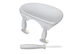 WITTNER® - Chin Rest, Centered mounting