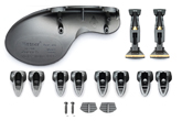 WITTNER® - Chin Rest Zuerich for Violin and Viola, played at the side, centered mounting, height and tilt adjustable